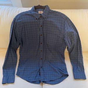 Faherty Blue/green Button-down (M)